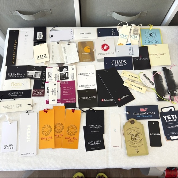NWT Tags Bundle & Louis Vuitton Ribbon - Picture 1 of 10